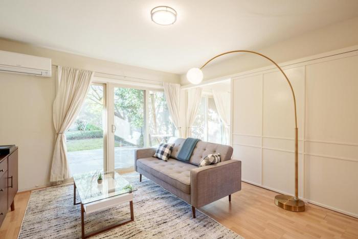 Palo Alto 1br w patio close to restaurants SFO-1646