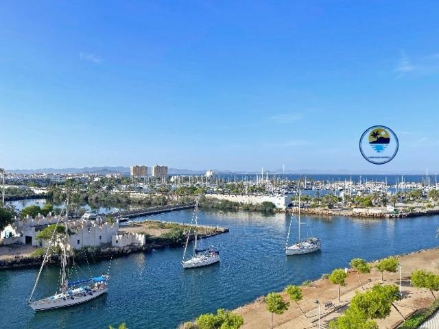 LMHA 05 Puerto Mar, 2 bedroom, 1 bathroom with sea view in La Manga