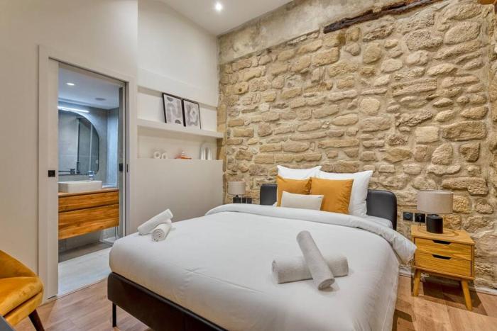 Typical Parisian Apartment in Le Marais#4 pers