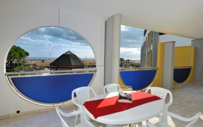 Spacious seaview apartment with a big terrace