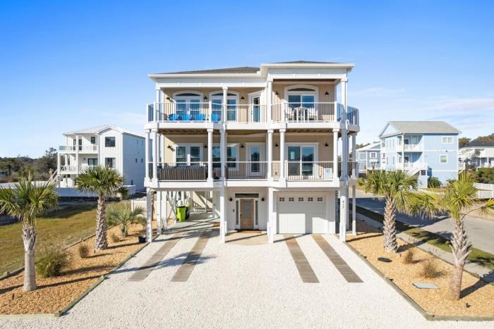 All the Views Ocean Isle Beach, heated private pool, close to beach