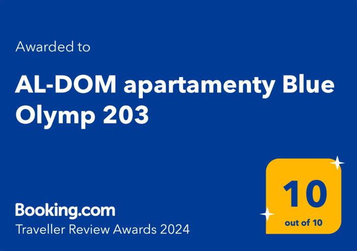 AL-DOM apartamenty Blue Olymp 203