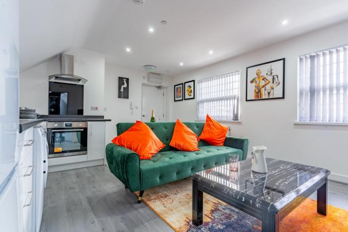 Birmingham Apt-Sleeps 4-Walk to City Centre-Pets