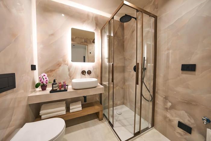 Caravaggio Golden House next to Duomo