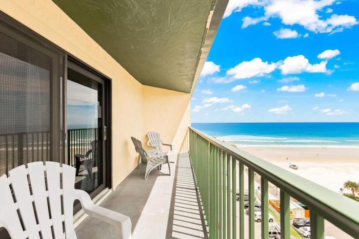 Ocean Views from Your Private Balcony! Sunglow Resort 907 by Brightwild