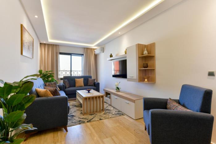 Charming Cozy Apartment - Rabat Center - Free parking & AirC & Fiber internet