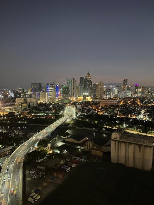 Near Bgc Makati Ortigas 1Br Wi-Fi Netflix balcony