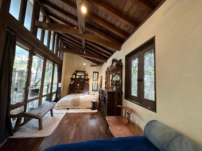 神聖な避暑地の森ジブリのような森のコテージyado座禅石