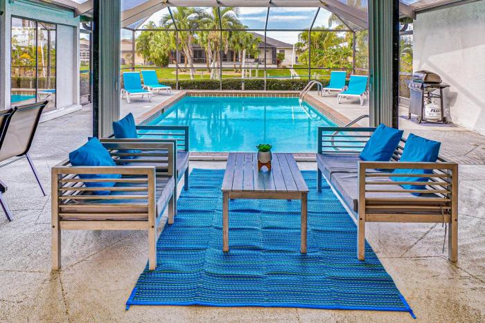 Cape Coral Home with Heated Pool, Dock and Gulf Access