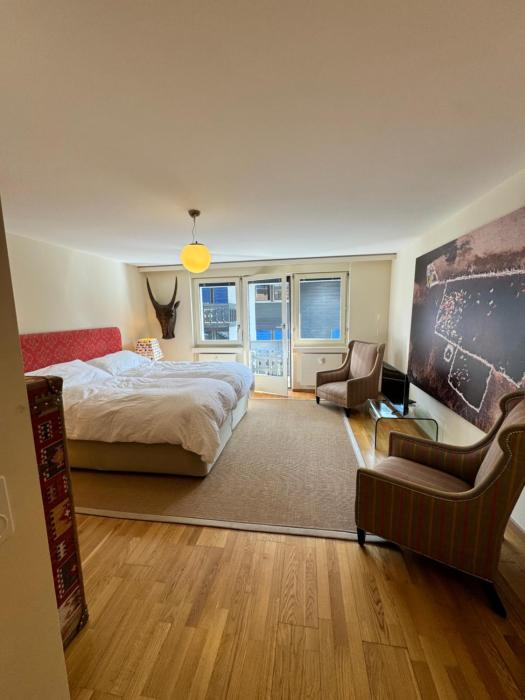 Turquino B - Large studio with balcony in Zermatt