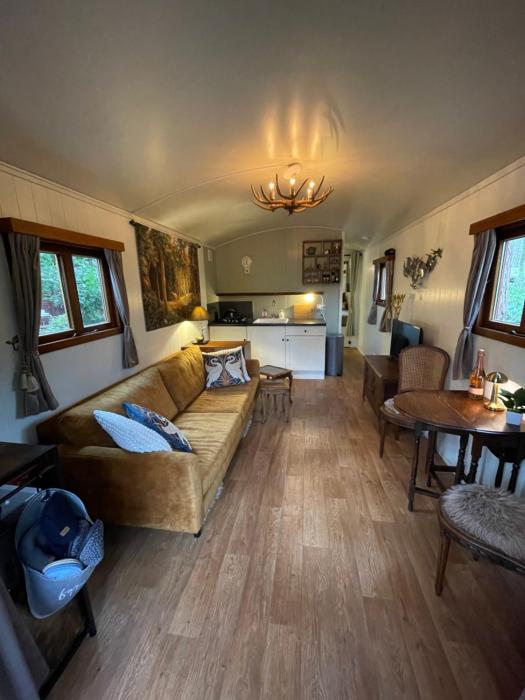 Pipowagen de Zwaan in Hoge Kempen nabij Maastricht