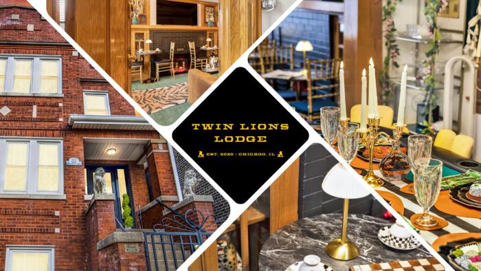 The Twin Lions: Bespoke Travel Lodge w Speakeasy*