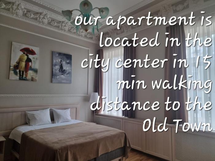 City Inn Riga Apartment, Barons promenade with parking