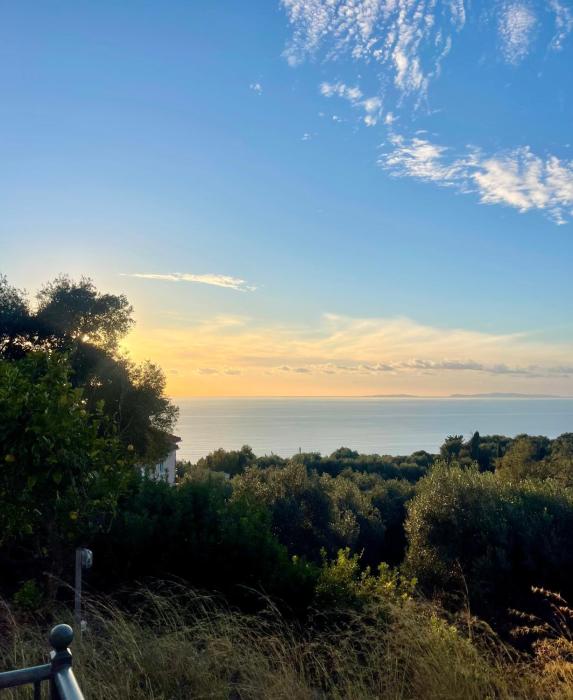 Flat Panorama Sea View Studio for Couples Vrachos