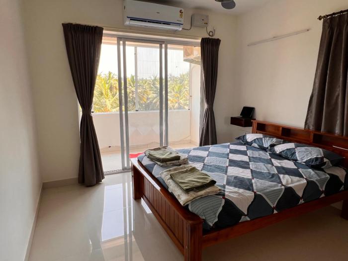 Nirvana Stay, Spacious Fully furnished 2bhk apartment in Mangalore, Full AC for Family