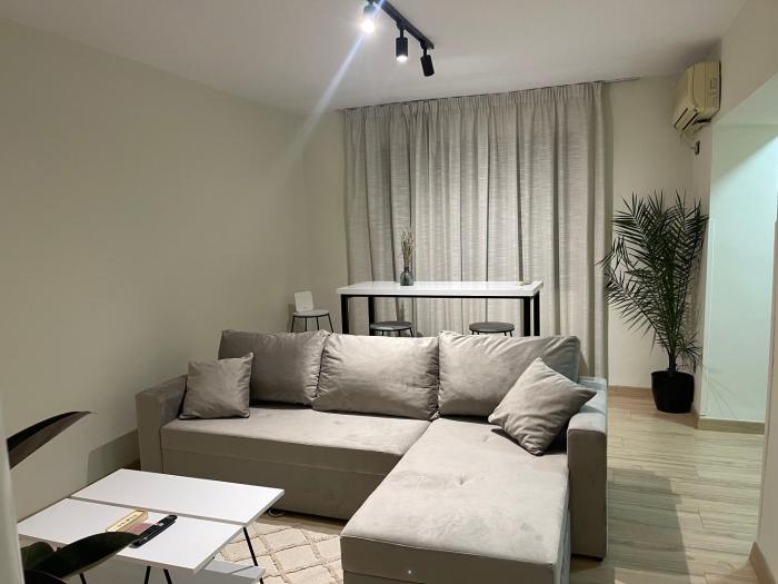 White apartment, in the center of Tirana