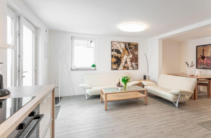 Haus Himmelglück - Fewo Glück mit Terrasse & 2 Schlafzimmer