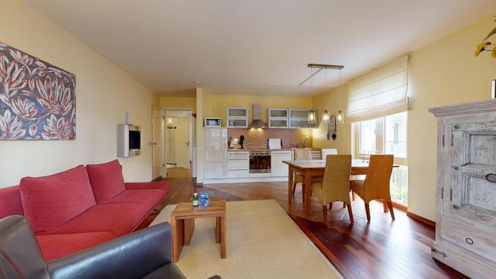 strandnahe FeWos mit 2 Schlafzimmern und Balkon, Residenz Prorer Wiek, Binz