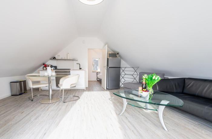 Haus Wolkentraum - Fewo Wolken mit Balkon und Bio-Kamin