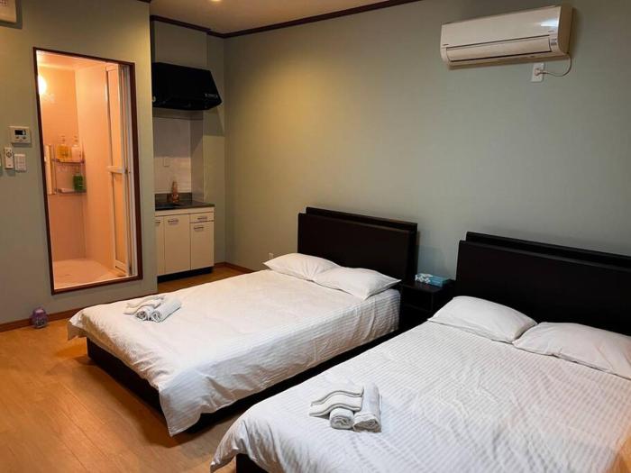 全新上线花跡民宿5号館102 独享空间 难波，日本桥4分钟车程！天王寺，通天阁步行圈！