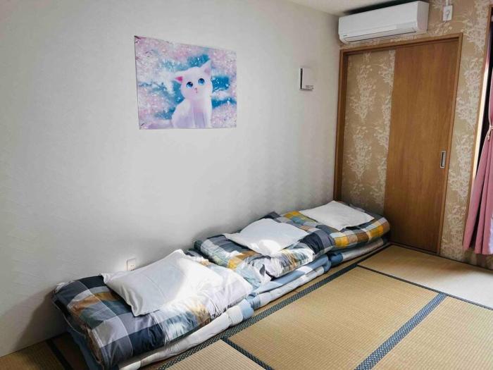 全新上线花跡民宿4号館203，关西机场直达萩之茶屋出站1分钟！难波，心斋桥4分钟车程！