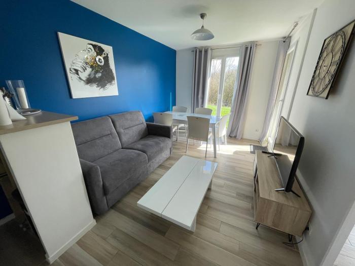 Appartement T2 cabine dans résidence avec piscine proche Honfleur - Deauville - Pont Levêque