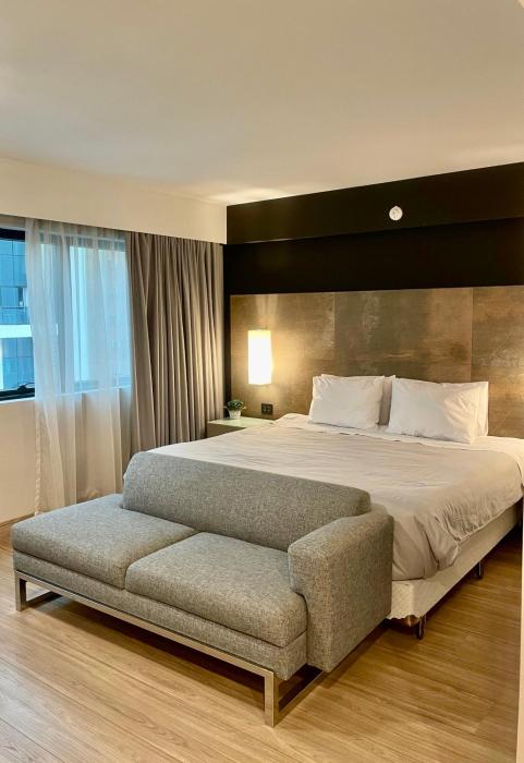 Flat luxo no hotel M. Ibirapuera, Moema