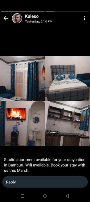 Rihan studio apartment