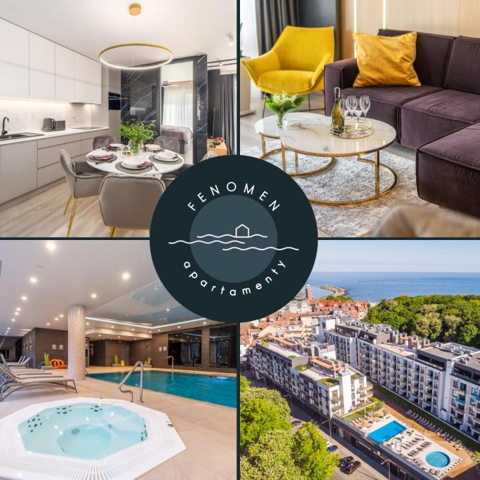 Apartamenty Fenomen - Premium Porto, Nadmorskie Tarasy FREE PARKING, SWIMMING POOL, SAUNA AND OTHER!