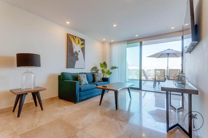 Hermosa terraza con vista a la laguna!