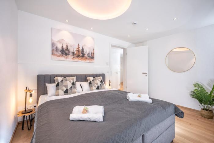 FeWo Zirbenruhe: zentral & modern mit Naturflair