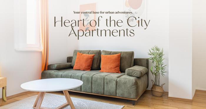 Chic 1BR and 1LR with Kingbed, 9 min to City Center via Metro