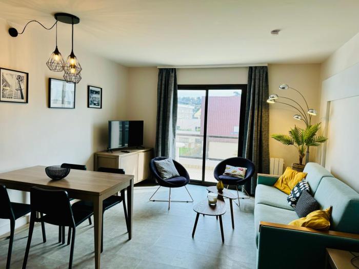 appartement vue mer 50m de la plage, WIFI gratuit