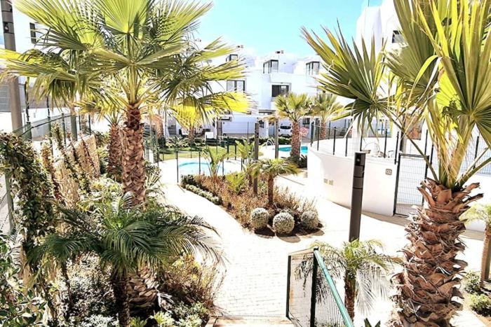 Modern terrassed house close beach