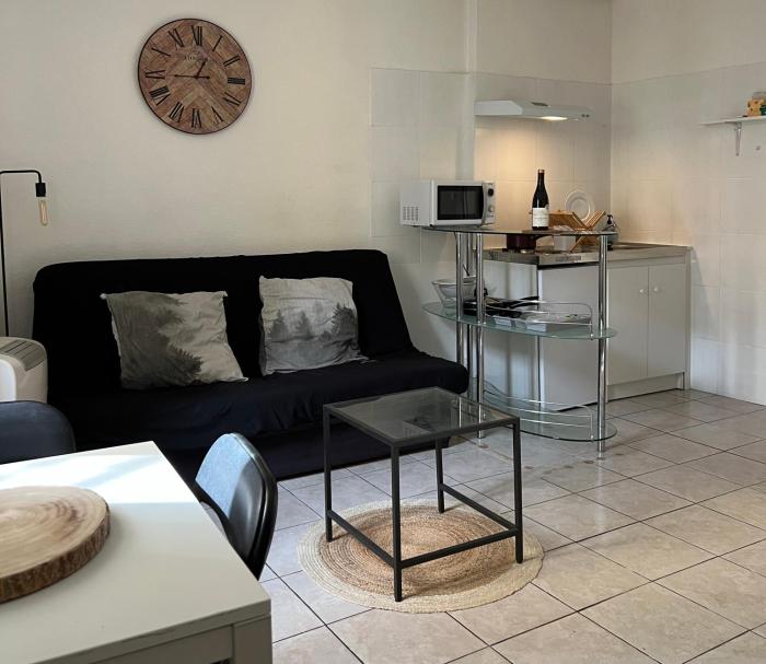 Studio cœur de ville avec salle de bain privative & kitchenette