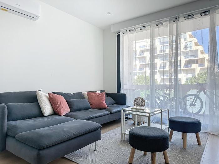 Appartement spacieux 2 chambres proche mer