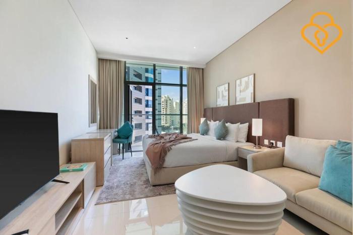 Keysplease Studio WBeach Access near Mall, Palm Jumeirah