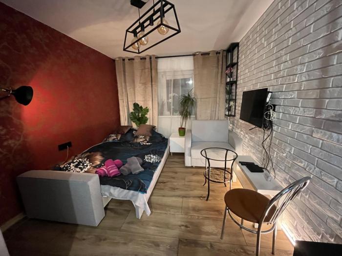 Kameralna kawalerka w stylu loftu blisko centrum