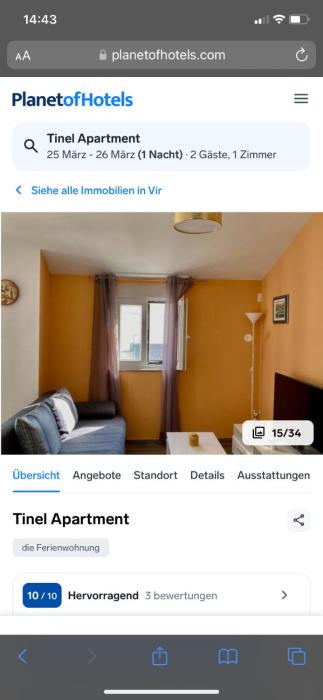 Tinel apartman