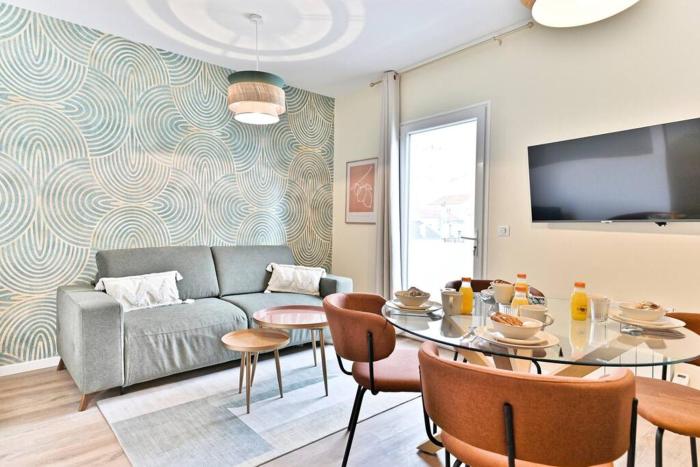 Appartement avec balcon proche de la capitale