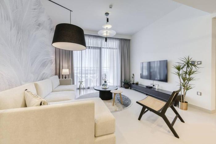 Cozy 1BR Haven in The Cove, Dubai Creek Harbour