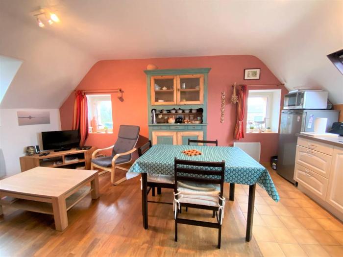 Appartement VUE MER au centre de TREGASTEL, à 600m de la plage - Réf 708
