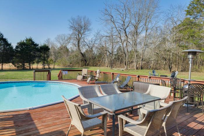 Spacious Lebanon Home with Pool 6 Mi to Downtown!