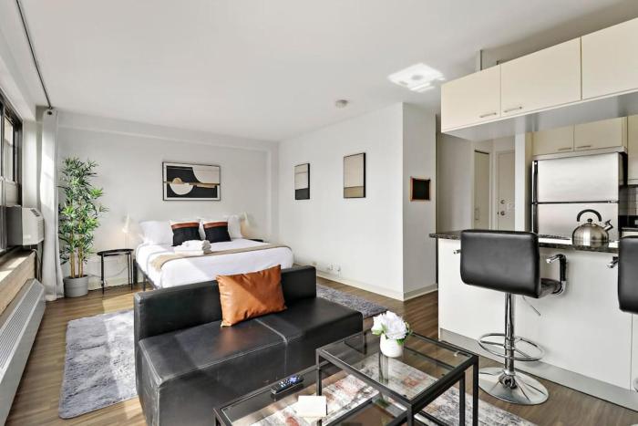Warm & Elegant Studio Apt in Chicago - Algonquin 02-009A