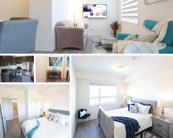 Luxurious Condo Apartment 2BRs-2BAs-1Office with free parking