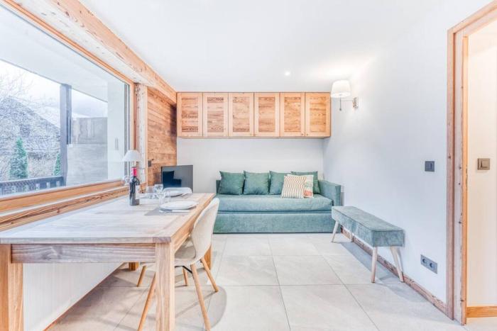 Barrats Studio - modern with Mont Blanc view