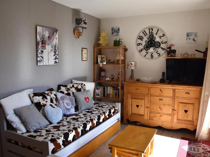 Appartement chaleureux avec grand balcon sud, 6 pers, au centre de Pralognan - FR-1-464-52