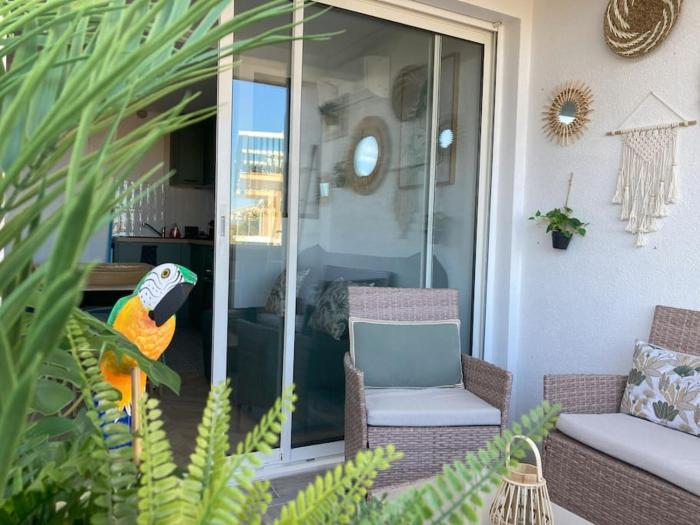 Tropical Duplex : Bord de mer + Piscine