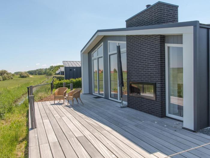 House in Zeeland with Terrace by the Dyke