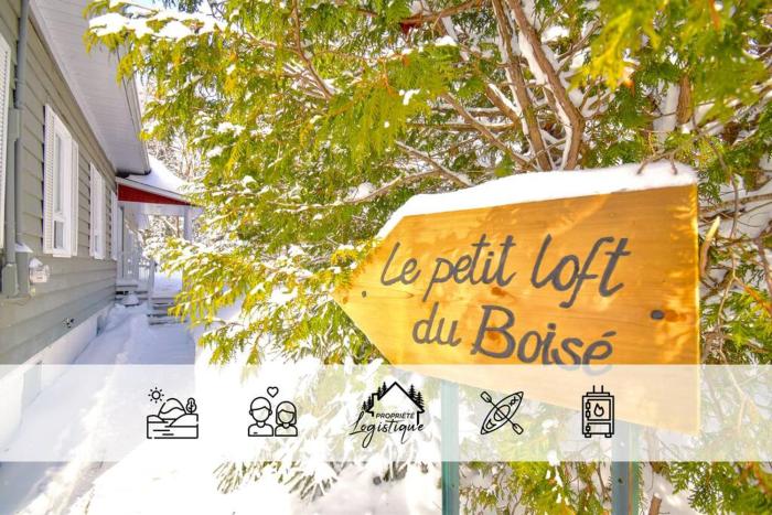 Le Petit Loft du boisé - Nature et ski